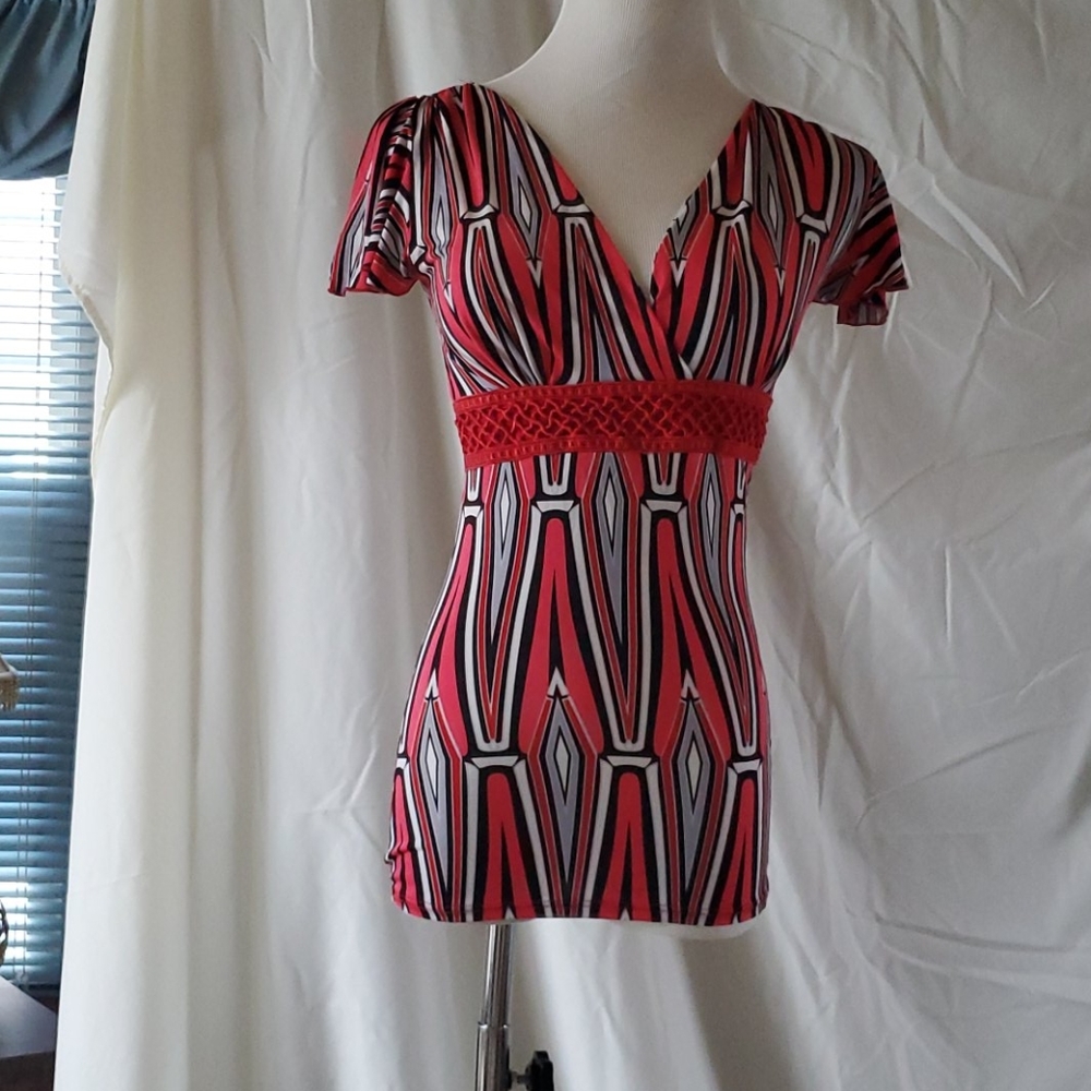 Capped sleeve top
